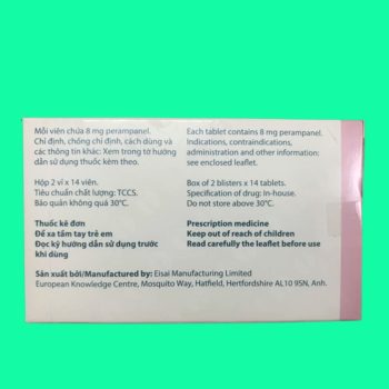 Fycompa 8mg