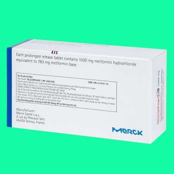 Glucophage XR 1000mg