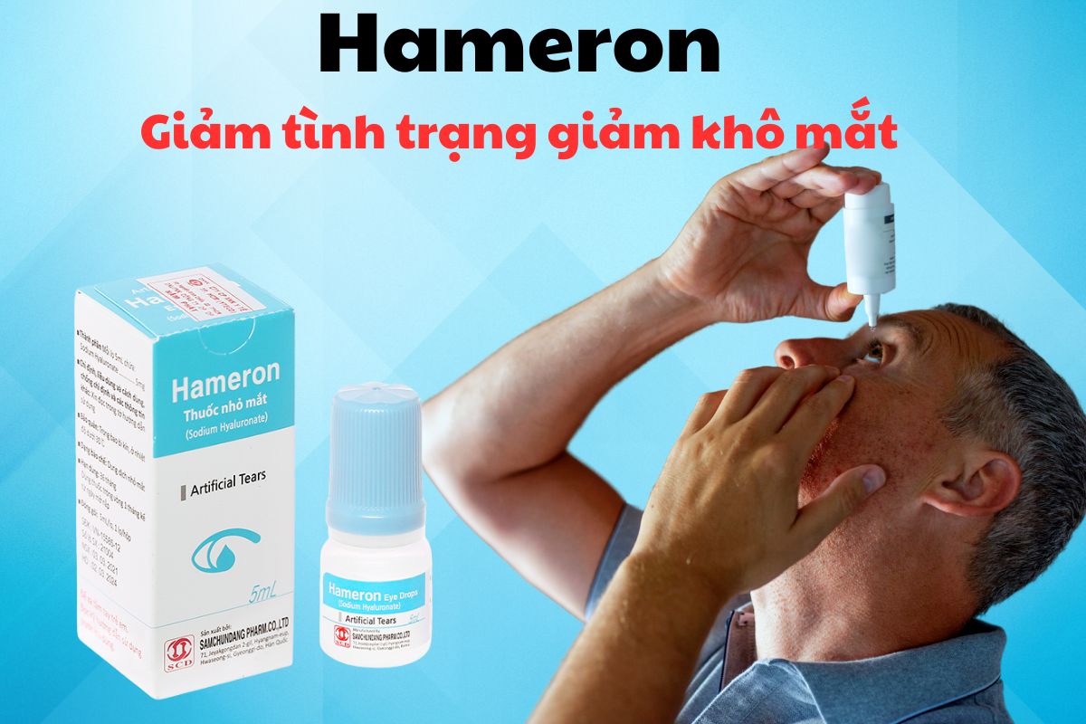 Hameron 11 Thuốc Hameron có tác dụng điều trị chứng giảm trí nhớ mức độ nhẹ và vừa ở người mắc Alzheimer