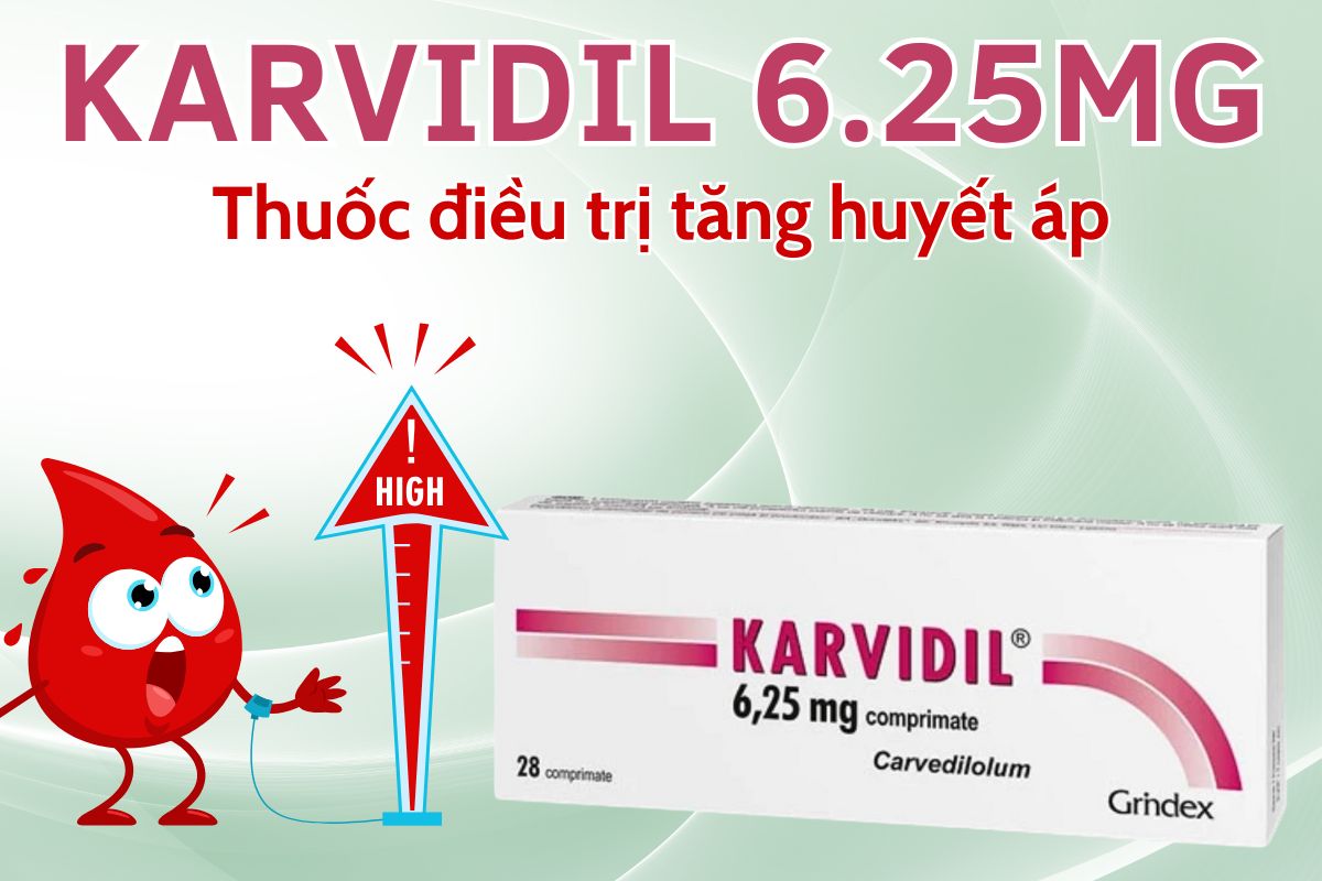 Karvidil 6.25mg 6 Karvidil 6.25mg
