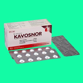 Thuốc Kavosnor có tác dụng giảm cholesterol toàn phần, LDL-C, triglycerid và apolipoprotein B