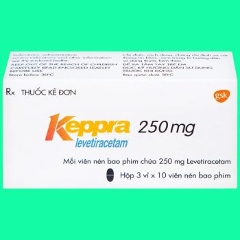 Thuốc Keppra 250mg có tác dụng hỗ trợ điều trị các cơn động kinh cục bộ