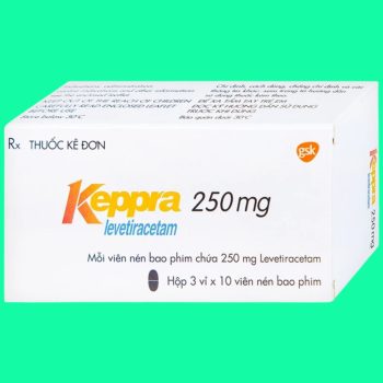 Thuốc Keppra 250mg có tác dụng hỗ trợ điều trị các cơn động kinh cục bộ