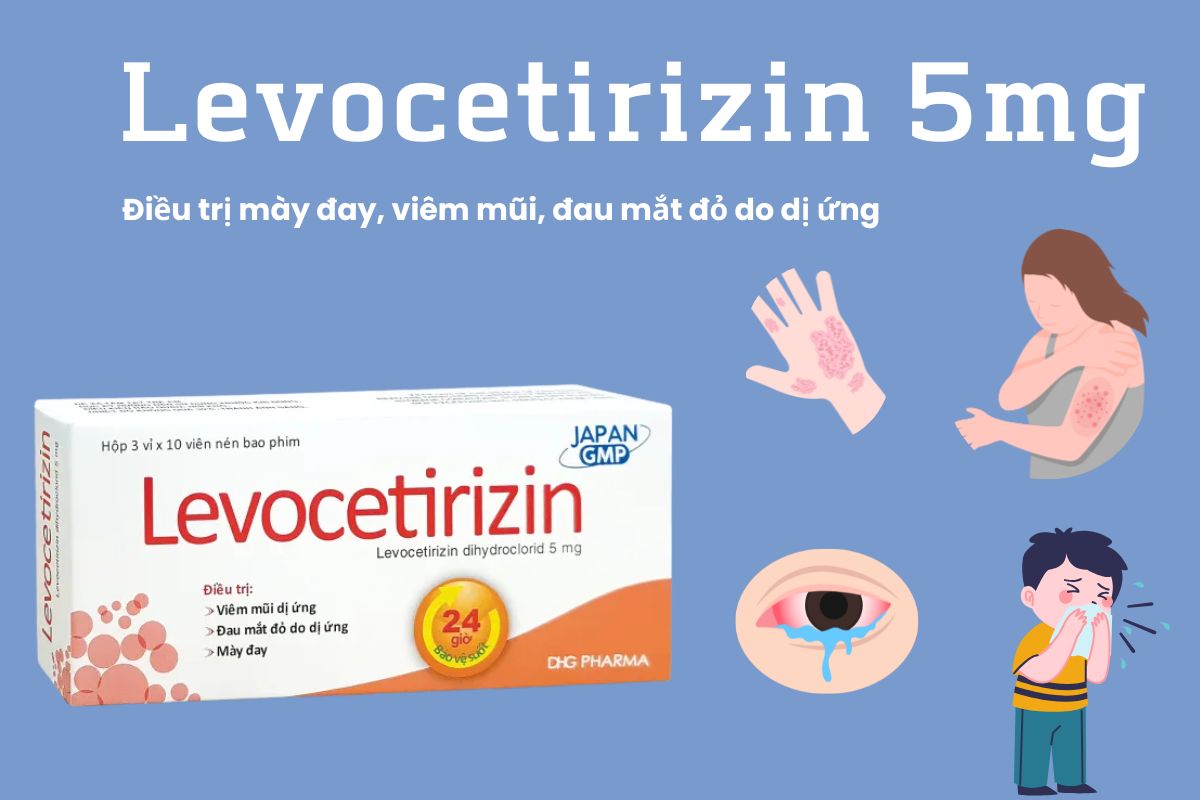 Levocetirizin 5mg 8 Levocetirizin 5mg