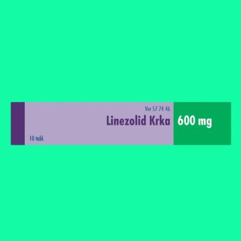 Thuốc Linezolid Krka 600mg có tác dụng điều trị nhiễm khuẩn do các chủng nhạy cảm với thuốc gây ra