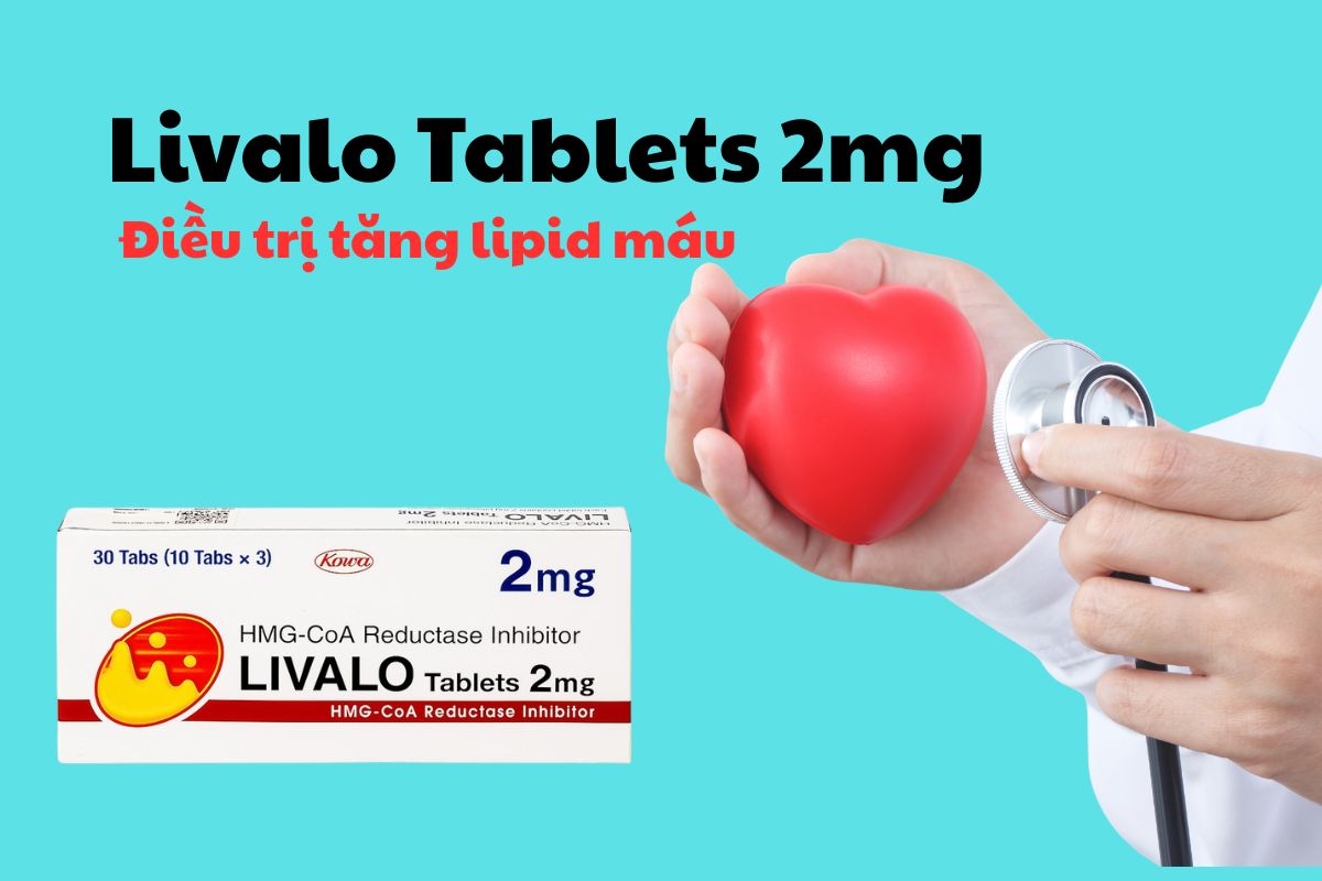 Livalo Tablets 2mg 13 Thuốc Livalo Tablets 2mg có tác dụng hỗ trợ điều chỉnh chế độ ăn và thay đổi lối sống để hạ mỡ máu