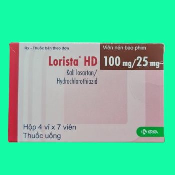 Thuốc Lorista HD 100mg/25mg có tác dụng điều trị cho người bị tăng huyết áp
