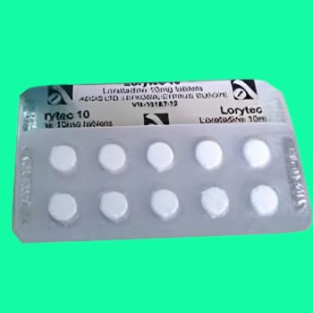 Thuốc Lorytec 10 có tác dụng giảm triệu chứng của dị ứng bao gồm viêm mũi, mề đay mãn tính