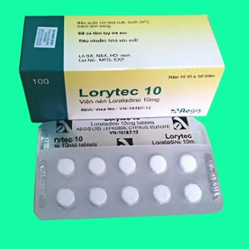 Thuốc Lorytec 10 có tác dụng giảm triệu chứng của dị ứng bao gồm viêm mũi, mề đay mãn tính