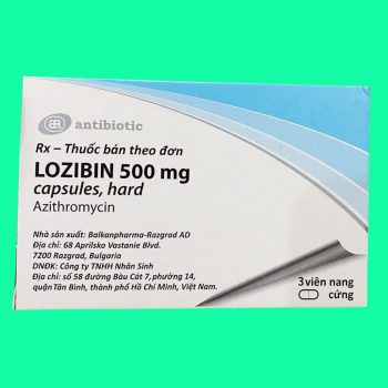 Thuốc Lozibin 500mg có tác dụng điều trị nhiễm trùng mức độ nhẹ đến trung bình