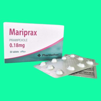 Thuốc Mariprax 0.18mg có tác dụng điều trị bệnh Parkinson vô căn cho người trưởng thành