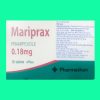 Thuốc Mariprax 0.18mg có tác dụng điều trị bệnh Parkinson vô căn cho người trưởng thành