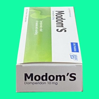 Thuốc Modom's 10mg có tác dụng giảm nôn và buồn nôn
