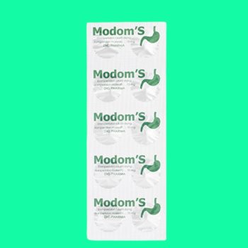 Thuốc Modom's 10mg có tác dụng giảm nôn và buồn nôn