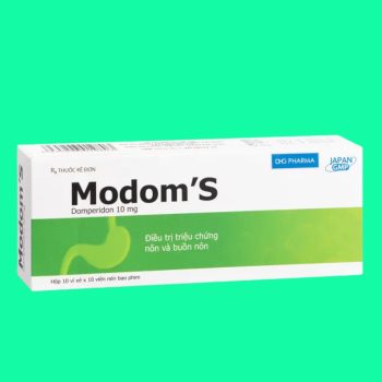 Thuốc Modom's 10mg có tác dụng giảm nôn và buồn nôn