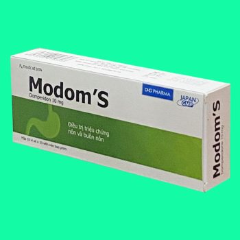 Thuốc Modom's 10mg có tác dụng giảm nôn và buồn nôn