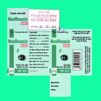 Moxifloxacin 0.5%