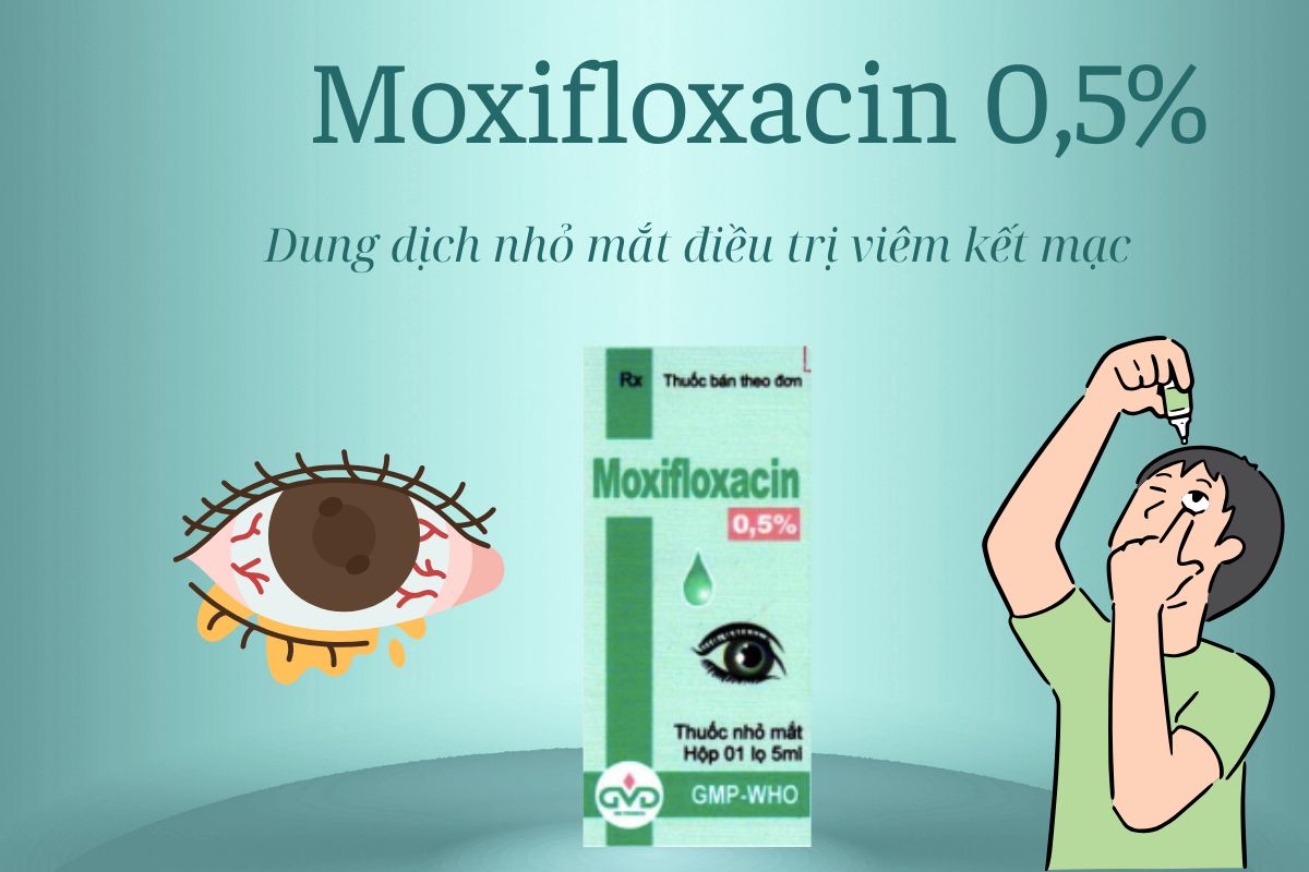 Moxifloxacin 0.5% 8 Moxifloxacin 0.5%