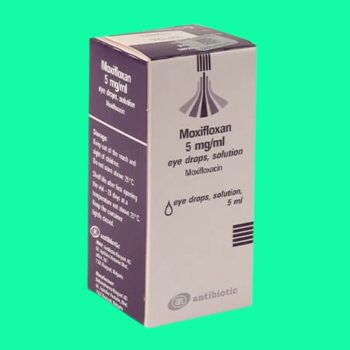 Moxifloxan 5mg/ml eye drops solution
