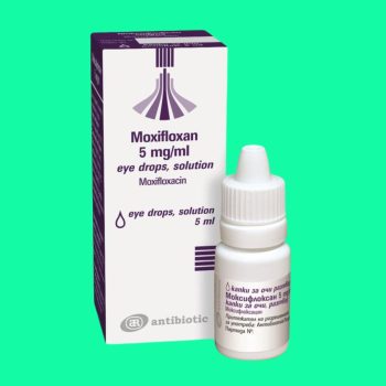 Moxifloxan 5mg/ml eye drops solution