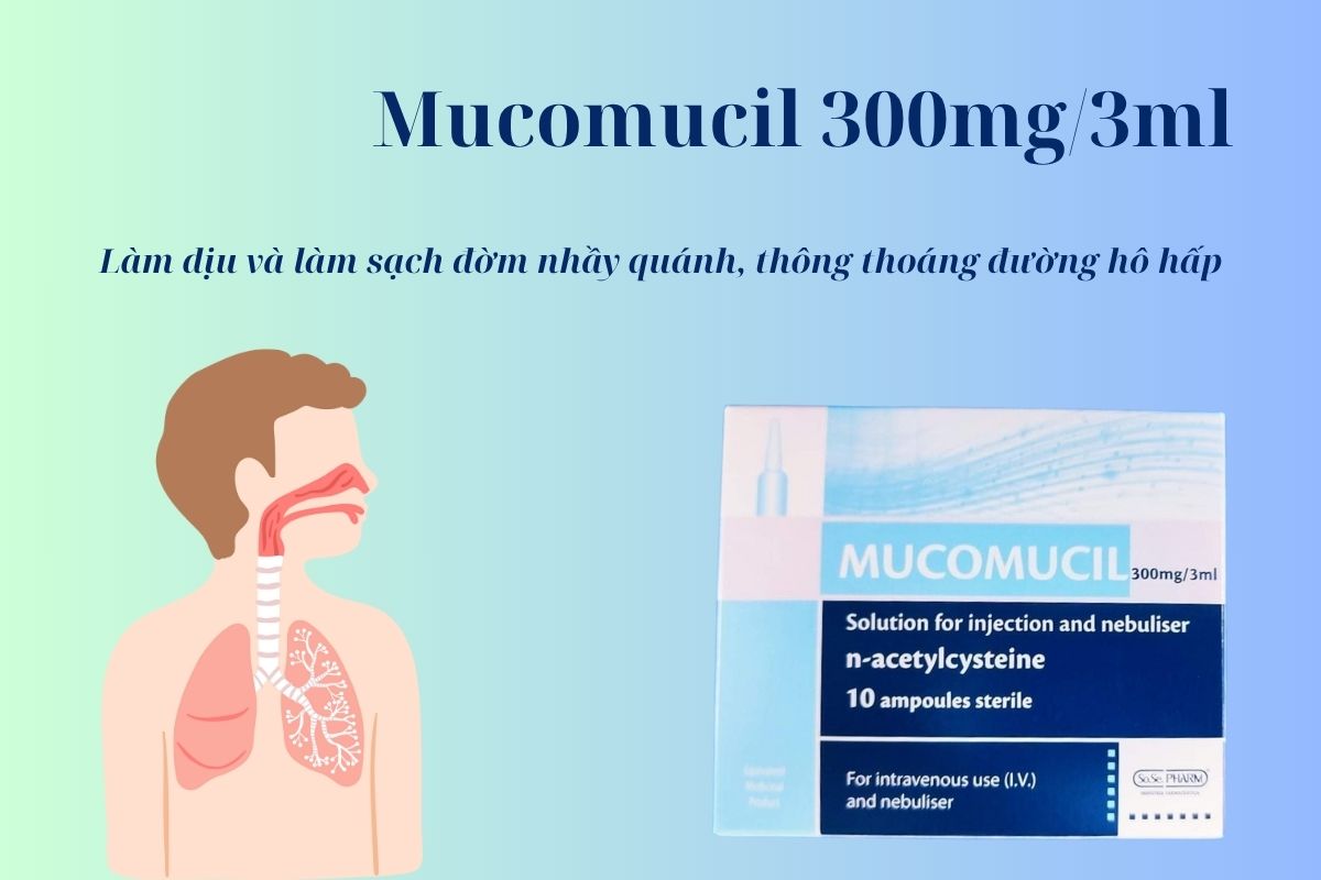 Mucomucil 300mg/3ml 12 Mucomucil 300mg/3ml