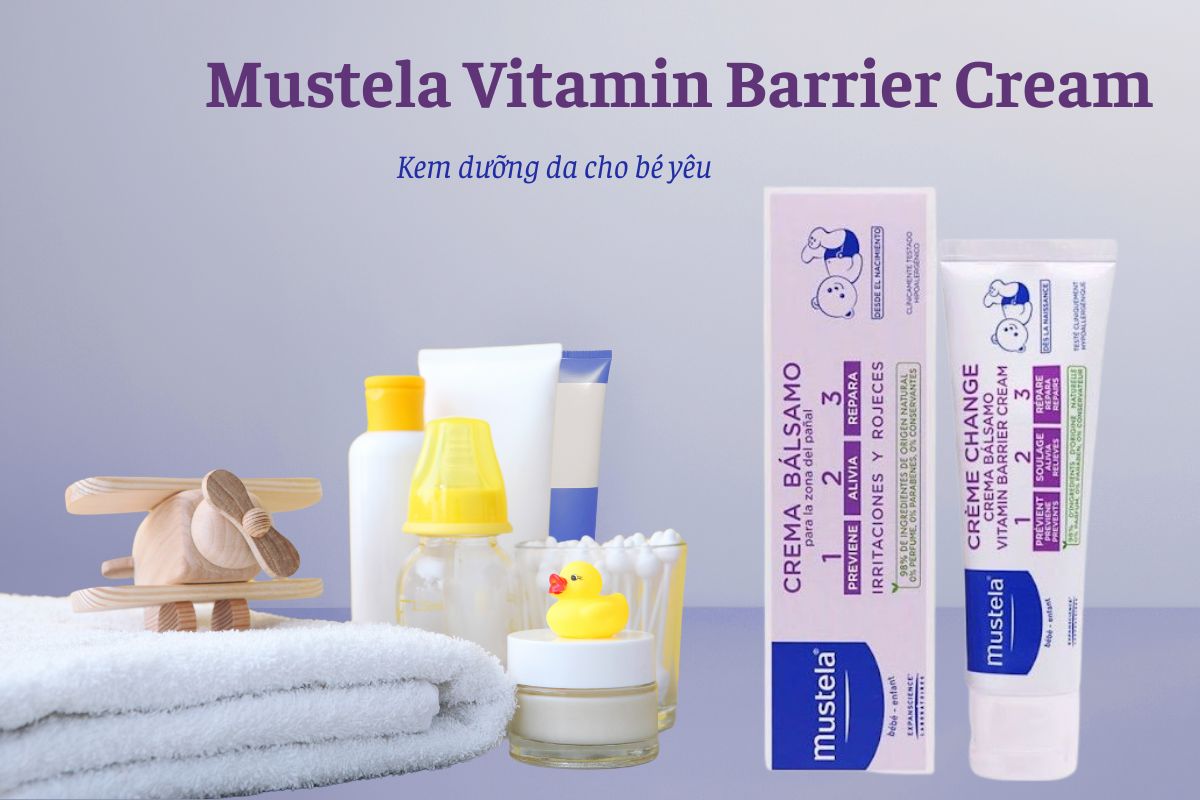 Mustela Vitamin Barrier Cream 13 Mustela Vitamin Barrier Cream