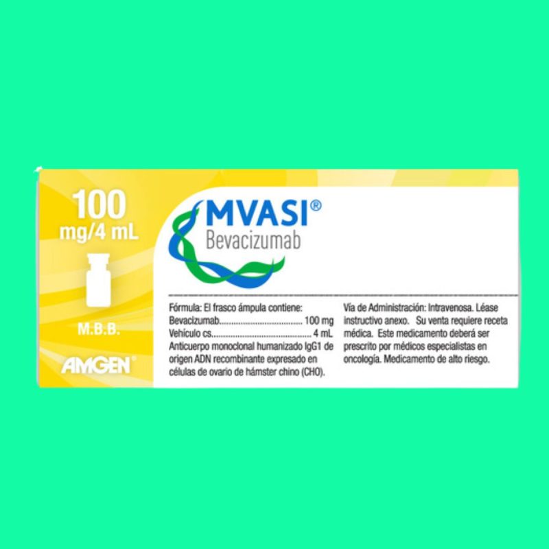 Mvasi Rash Thuốc Mvasi 100mg/4ml có tác dụng điều trị ung thư tiến triển