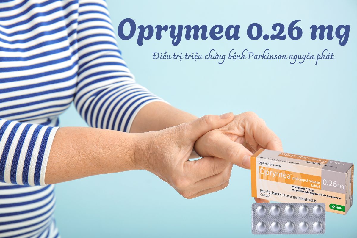 Oprymea Prolonged-release Tablets 0.26 mg 10 Oprymea 0.26 mg