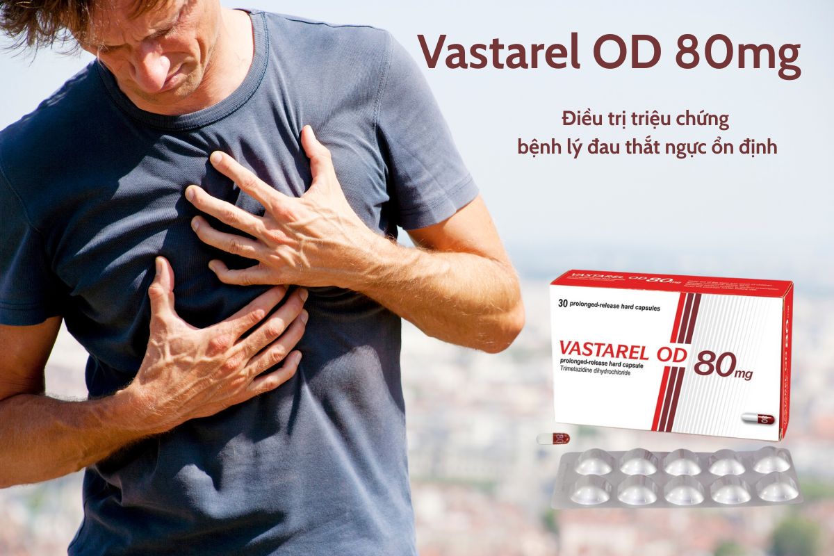 Vastarel OD 80mg 15 Vastarel OD 80mg