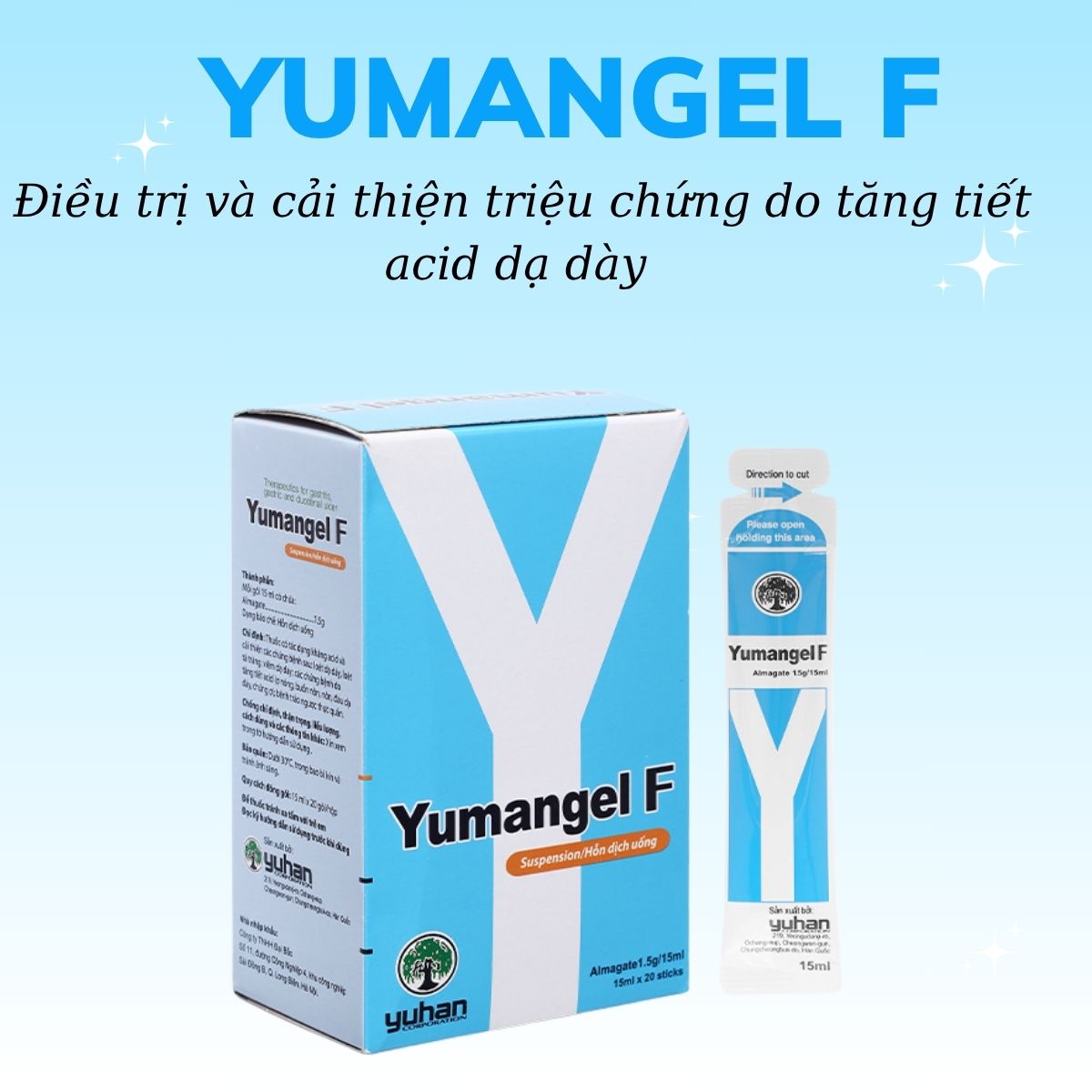 Yumangel F 9 Công dụng thuốc Yumangel F