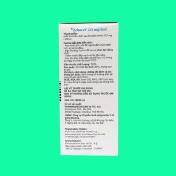 Zebacef 125mg5ml
