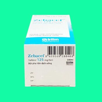 Zebacef 125mg5ml