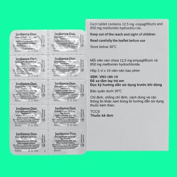Jardiance Duo 12.5mg/850mg