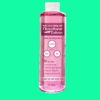 Novotane Exteen Gentle Cleansing & Boost (Màu Hồng)