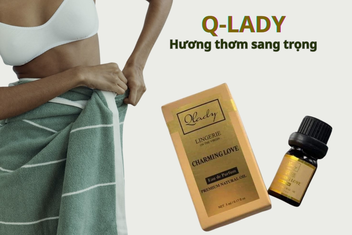 Review Top 6+ nước hoa vùng kín cho cô nàng tự tin, quyến rũ 12 Nước Hoa Vùng Kín Q-Lady - Hương thơm sang trọng