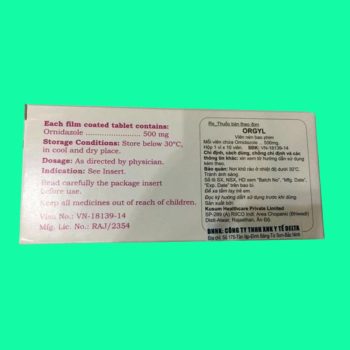 Orgyl 500mg