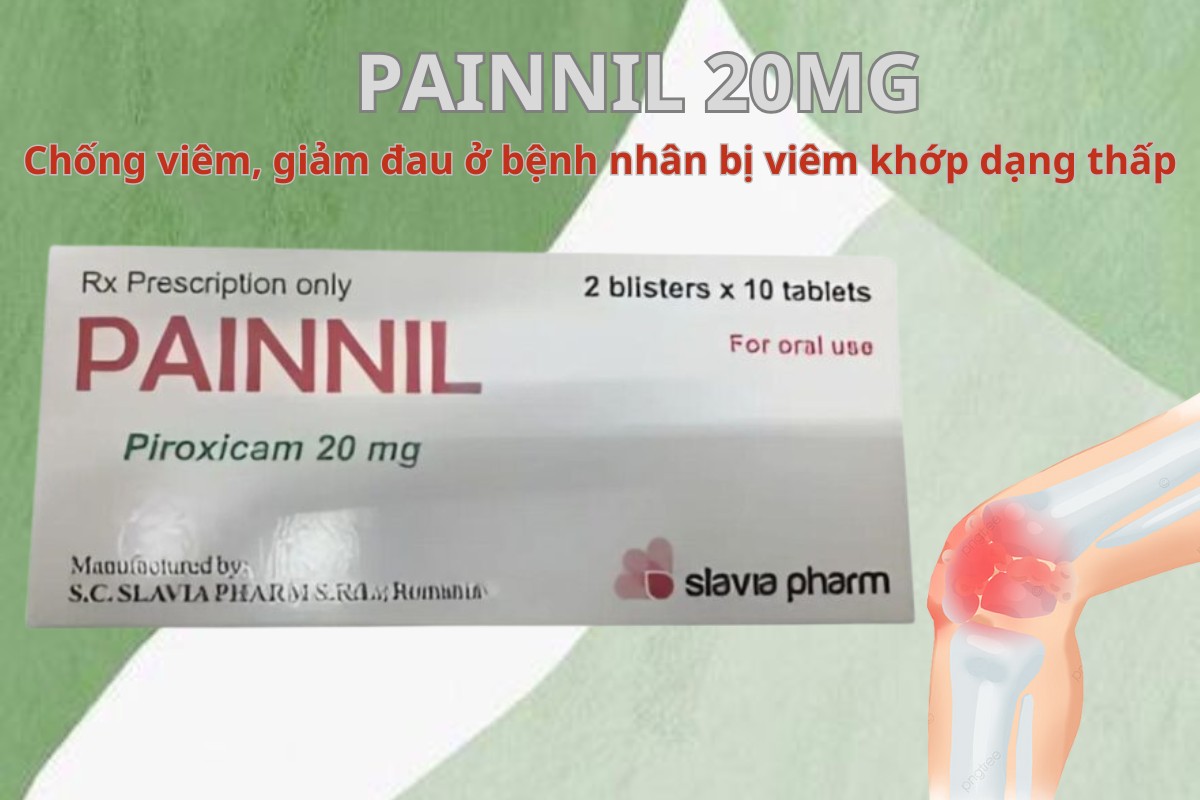 Painnil 20mg 5 Painnil 20mg giảm đau ở bệnh nhân viêm khớp dạng thấp