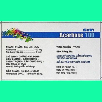 SaVi Acarbose 100