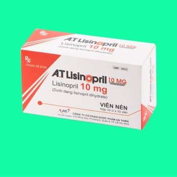 A.T Lisinopril 10 mg