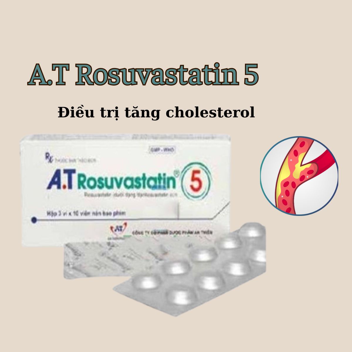 A.T Rosuvastatin 5 6 A.T Rosuvastatin 5