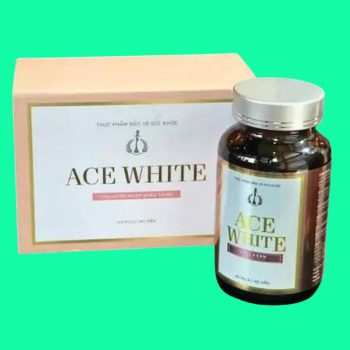 ACE WHITE có tác dụng hỗ trợ điều hòa nội tiết tố nữ, góp phần làm chậm quá trình oxy hóa trong cơ thể