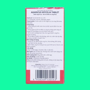 Agaricus Mycelia Tablet