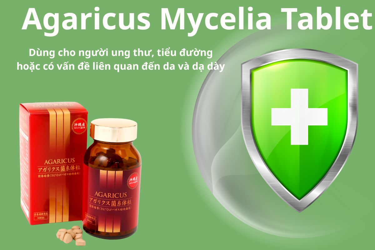 Agaricus Mycelia Tablet