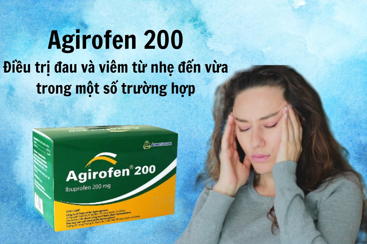 Agirofen 200 8 Thuốc Agirofen 200 có tác dụng giúp cải thiện triệu chứng chức năng do phì đại lành tính tuyến tiền liệt