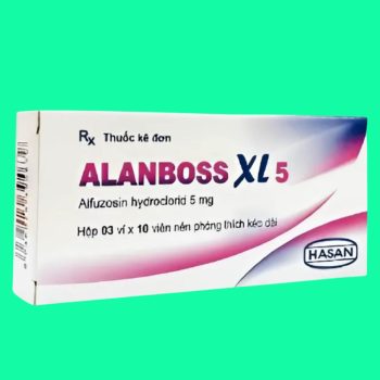 Thuốc Alanboss XL 5 có tác dụng giúp cải thiện triệu chứng chức năng do phì đại lành tính tuyến tiền liệt