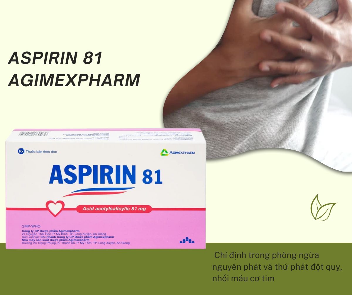 Aspirin 81 Agimexpharm 10 Aspirin 81 Agimexpharm