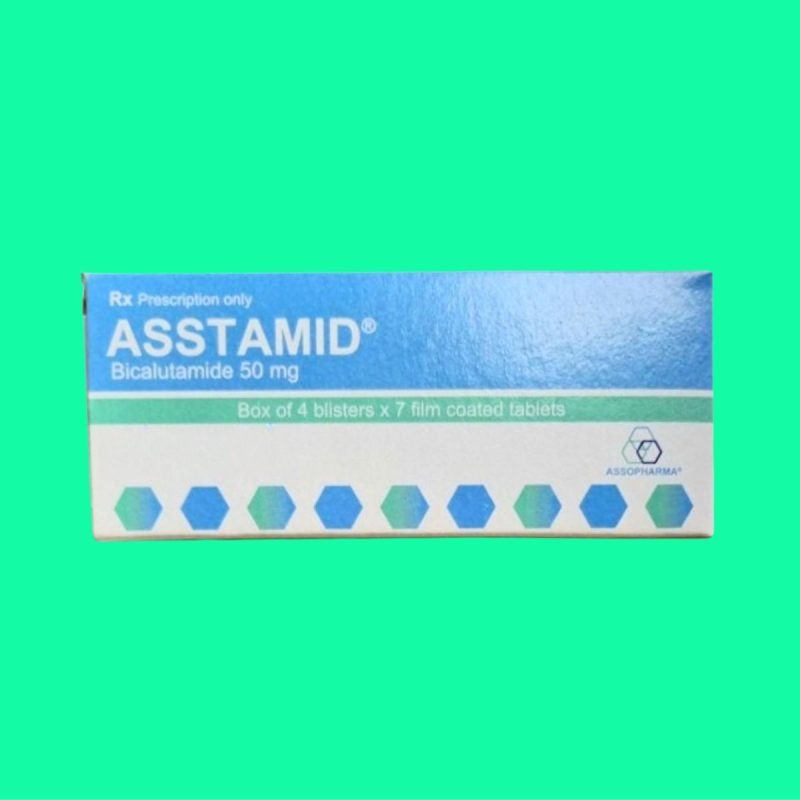 Asitam Inj Thuốc Asstamid 50mg điều trị ung thư tuyến tiền liệt tiến triển
