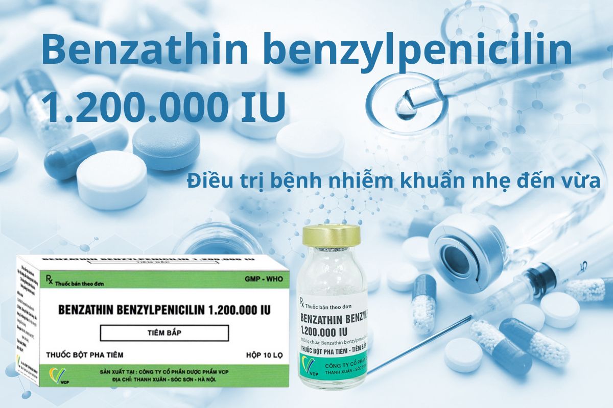 Benzathin benzylpenicilin 1.200.000 IU 11 Benzathin benzylpenicilin 1.200.000 IU