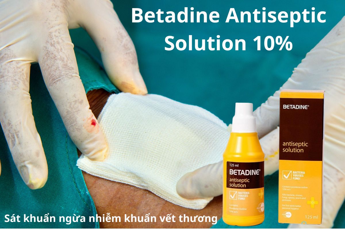 Betadine Antiseptic Solution 10% 14 Betadine Antiseptic Solution 10%