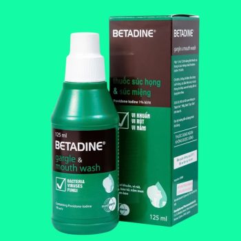 Betadine Gargle and Mouthwash 1%